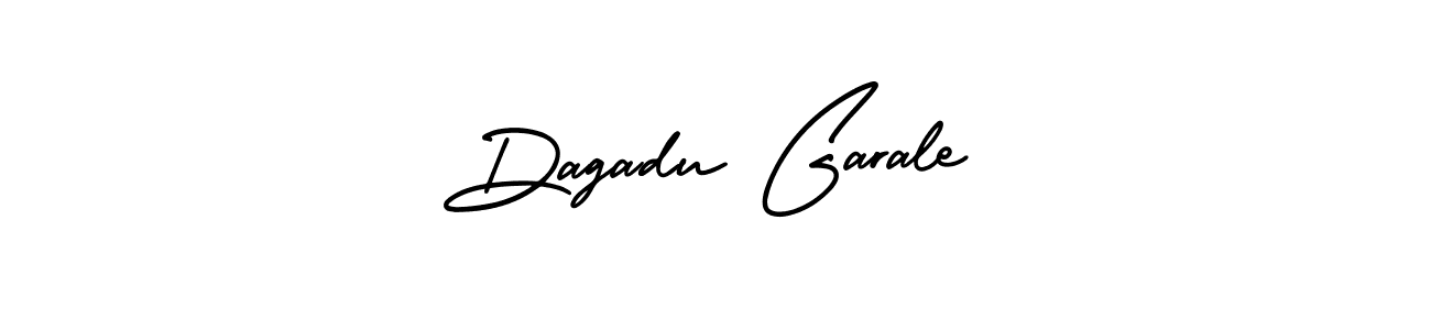 Create a beautiful signature design for name Dagadu Garale. With this signature (AmerikaSignatureDemo-Regular) fonts, you can make a handwritten signature for free. Dagadu Garale signature style 3 images and pictures png