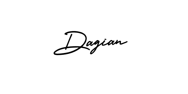 How to Draw Dagian signature style? AmerikaSignatureDemo-Regular is a latest design signature styles for name Dagian. Dagian signature style 3 images and pictures png