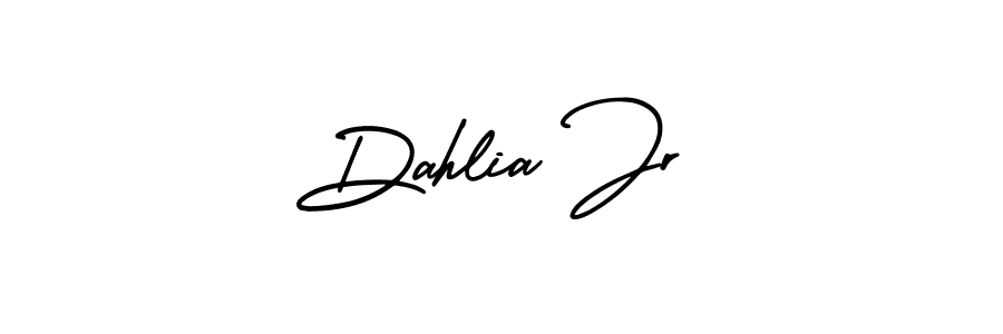 Design your own signature with our free online signature maker. With this signature software, you can create a handwritten (AmerikaSignatureDemo-Regular) signature for name Dahlia Jr. Dahlia Jr signature style 3 images and pictures png