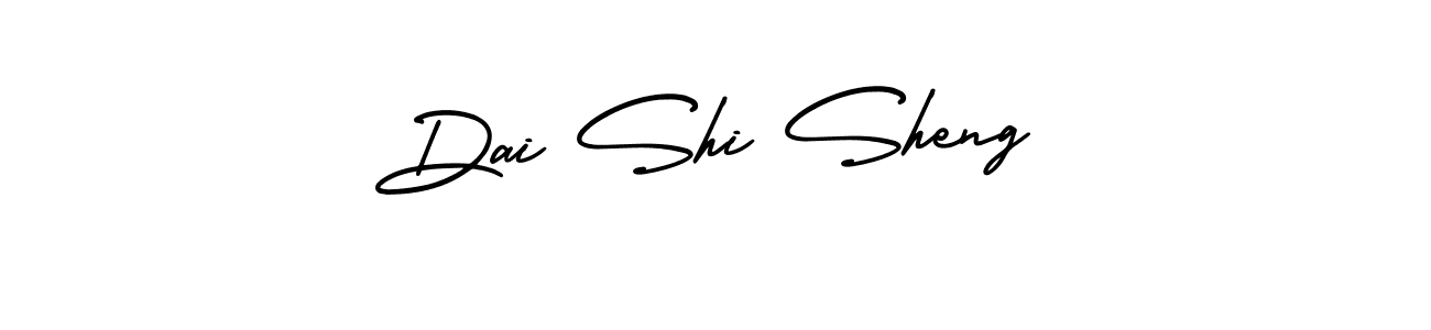 How to Draw Dai Shi Sheng signature style? AmerikaSignatureDemo-Regular is a latest design signature styles for name Dai Shi Sheng. Dai Shi Sheng signature style 3 images and pictures png