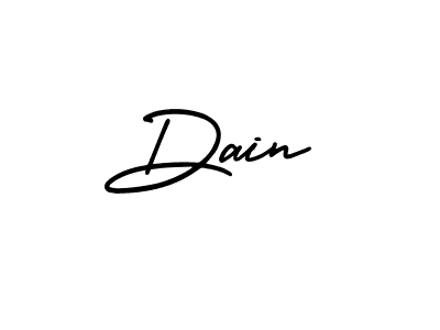 This is the best signature style for the Dain name. Also you like these signature font (AmerikaSignatureDemo-Regular). Mix name signature. Dain signature style 3 images and pictures png