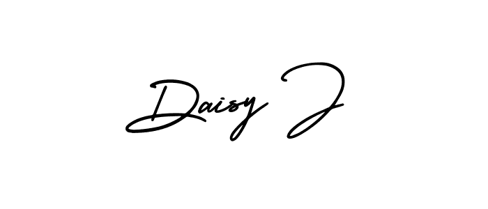 How to make Daisy J signature? AmerikaSignatureDemo-Regular is a professional autograph style. Create handwritten signature for Daisy J name. Daisy J signature style 3 images and pictures png