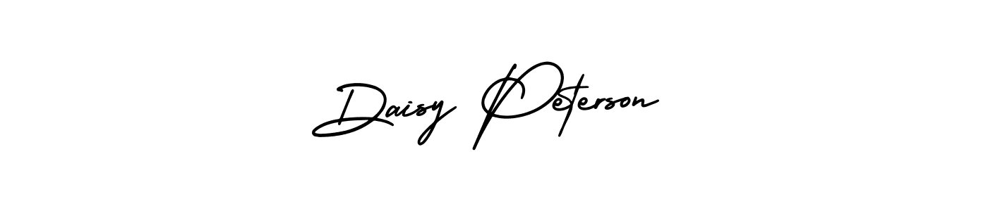 Make a beautiful signature design for name Daisy Peterson. With this signature (AmerikaSignatureDemo-Regular) style, you can create a handwritten signature for free. Daisy Peterson signature style 3 images and pictures png