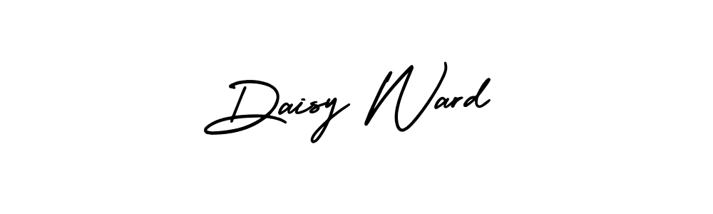 How to make Daisy Ward name signature. Use AmerikaSignatureDemo-Regular style for creating short signs online. This is the latest handwritten sign. Daisy Ward signature style 3 images and pictures png