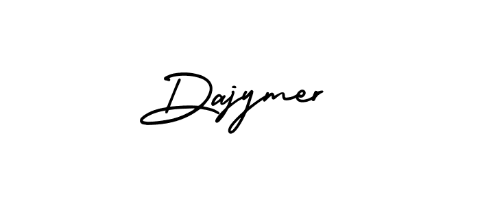 Create a beautiful signature design for name Dajymer. With this signature (AmerikaSignatureDemo-Regular) fonts, you can make a handwritten signature for free. Dajymer signature style 3 images and pictures png