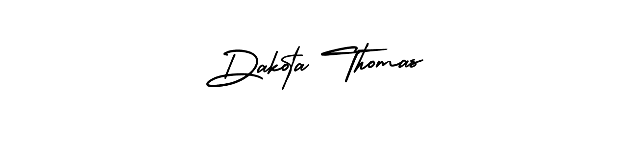 Use a signature maker to create a handwritten signature online. With this signature software, you can design (AmerikaSignatureDemo-Regular) your own signature for name Dakota Thomas. Dakota Thomas signature style 3 images and pictures png