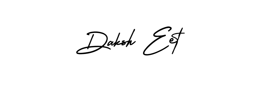 Also You can easily find your signature by using the search form. We will create Daksh Eet name handwritten signature images for you free of cost using AmerikaSignatureDemo-Regular sign style. Daksh Eet signature style 3 images and pictures png