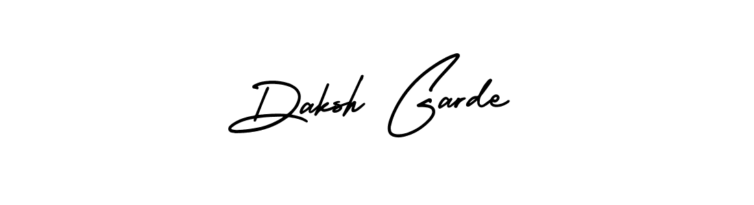 Similarly AmerikaSignatureDemo-Regular is the best handwritten signature design. Signature creator online .You can use it as an online autograph creator for name Daksh Garde. Daksh Garde signature style 3 images and pictures png