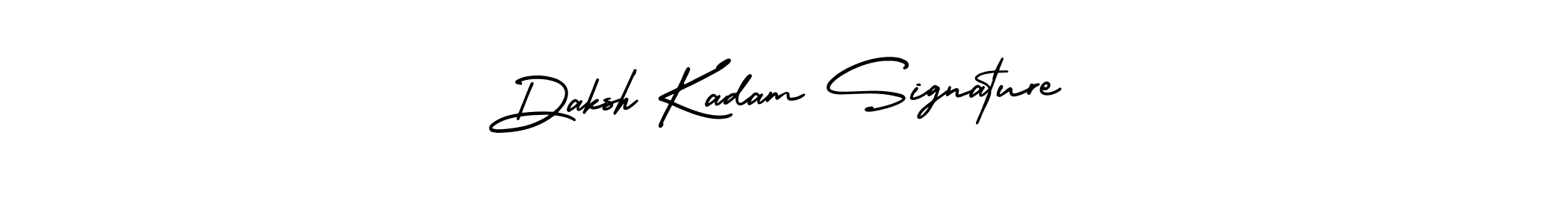 It looks lik you need a new signature style for name Daksh Kadam Signature. Design unique handwritten (AmerikaSignatureDemo-Regular) signature with our free signature maker in just a few clicks. Daksh Kadam Signature signature style 3 images and pictures png