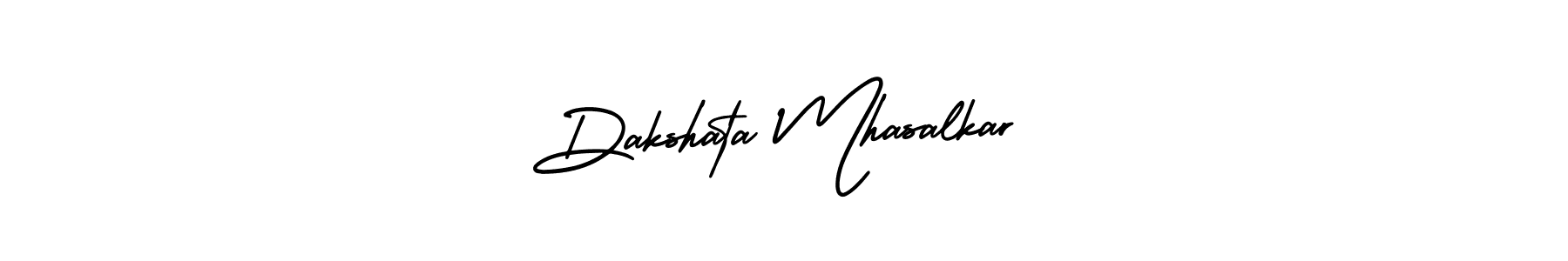 Make a beautiful signature design for name Dakshata Mhasalkar. With this signature (AmerikaSignatureDemo-Regular) style, you can create a handwritten signature for free. Dakshata Mhasalkar signature style 3 images and pictures png