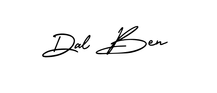 The best way (AmerikaSignatureDemo-Regular) to make a short signature is to pick only two or three words in your name. The name Dal Ben include a total of six letters. For converting this name. Dal Ben signature style 3 images and pictures png