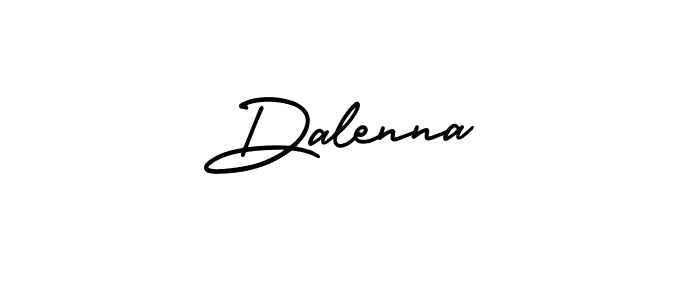 AmerikaSignatureDemo-Regular is a professional signature style that is perfect for those who want to add a touch of class to their signature. It is also a great choice for those who want to make their signature more unique. Get Dalenna name to fancy signature for free. Dalenna signature style 3 images and pictures png