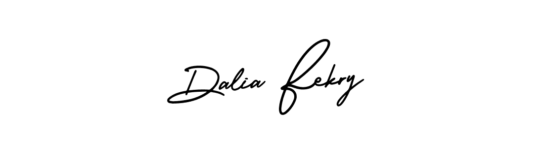 Design your own signature with our free online signature maker. With this signature software, you can create a handwritten (AmerikaSignatureDemo-Regular) signature for name Dalia Fekry. Dalia Fekry signature style 3 images and pictures png