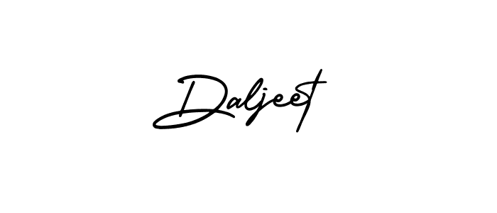 Make a beautiful signature design for name Daljeet. Use this online signature maker to create a handwritten signature for free. Daljeet signature style 3 images and pictures png