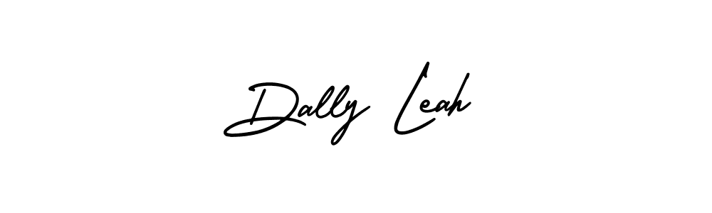 if you are searching for the best signature style for your name Dally Leah. so please give up your signature search. here we have designed multiple signature styles  using AmerikaSignatureDemo-Regular. Dally Leah signature style 3 images and pictures png