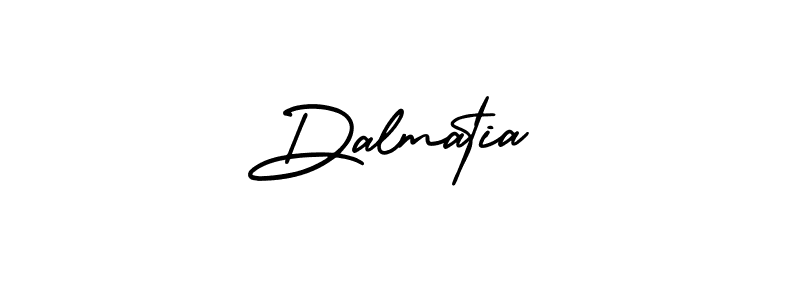 The best way (AmerikaSignatureDemo-Regular) to make a short signature is to pick only two or three words in your name. The name Dalmatia include a total of six letters. For converting this name. Dalmatia signature style 3 images and pictures png