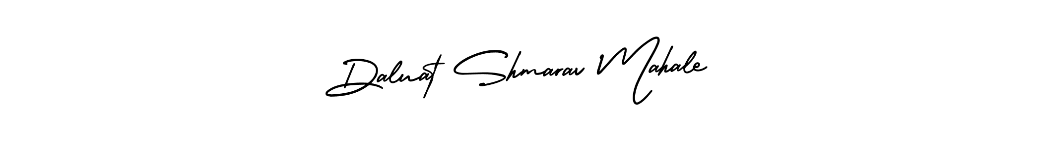 Make a short Daluat Shmarav Mahale signature style. Manage your documents anywhere anytime using AmerikaSignatureDemo-Regular. Create and add eSignatures, submit forms, share and send files easily. Daluat Shmarav Mahale signature style 3 images and pictures png