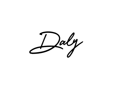Make a beautiful signature design for name Daly. Use this online signature maker to create a handwritten signature for free. Daly signature style 3 images and pictures png