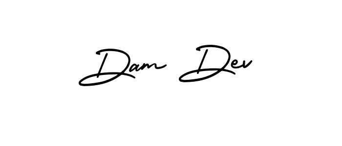 Also we have Dam Dev name is the best signature style. Create professional handwritten signature collection using AmerikaSignatureDemo-Regular autograph style. Dam Dev signature style 3 images and pictures png