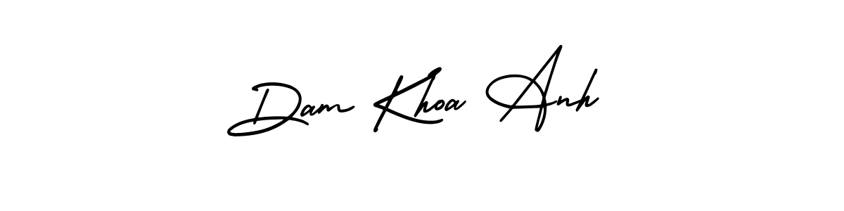 if you are searching for the best signature style for your name Dam Khoa Anh. so please give up your signature search. here we have designed multiple signature styles  using AmerikaSignatureDemo-Regular. Dam Khoa Anh signature style 3 images and pictures png