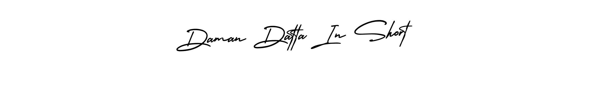 Check out images of Autograph of Daman Datta In Short name. Actor Daman Datta In Short Signature Style. AmerikaSignatureDemo-Regular is a professional sign style online. Daman Datta In Short signature style 3 images and pictures png