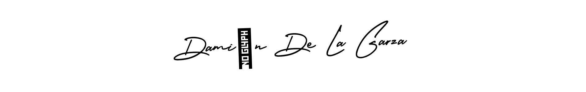Similarly AmerikaSignatureDemo-Regular is the best handwritten signature design. Signature creator online .You can use it as an online autograph creator for name Damián De La Garza. Damián De La Garza signature style 3 images and pictures png