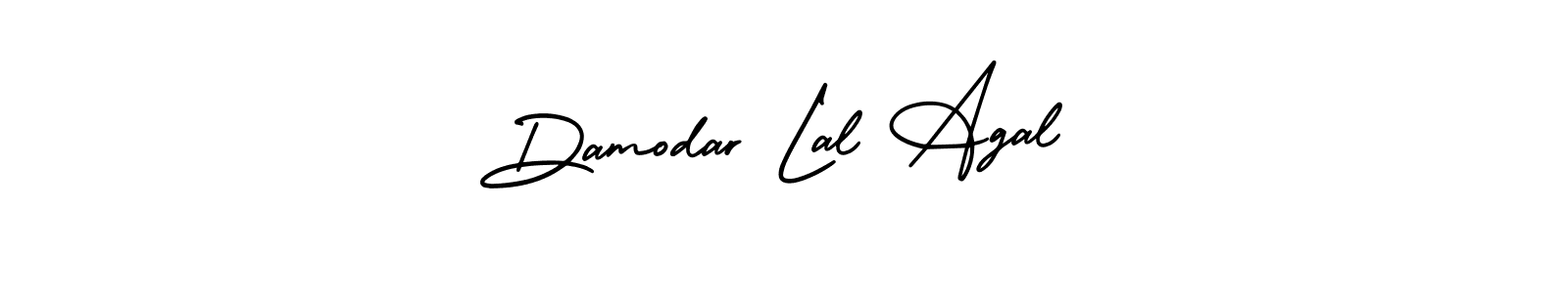 How to make Damodar Lal Agal signature? AmerikaSignatureDemo-Regular is a professional autograph style. Create handwritten signature for Damodar Lal Agal name. Damodar Lal Agal signature style 3 images and pictures png