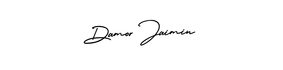 Use a signature maker to create a handwritten signature online. With this signature software, you can design (AmerikaSignatureDemo-Regular) your own signature for name Damor Jaimin. Damor Jaimin signature style 3 images and pictures png
