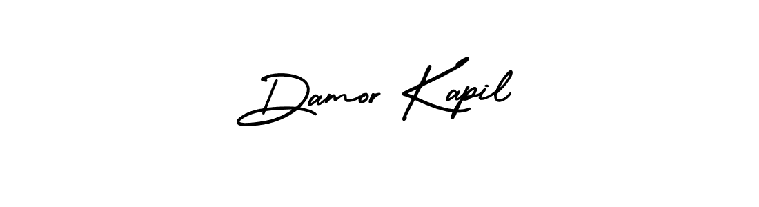 Make a beautiful signature design for name Damor Kapil. Use this online signature maker to create a handwritten signature for free. Damor Kapil signature style 3 images and pictures png