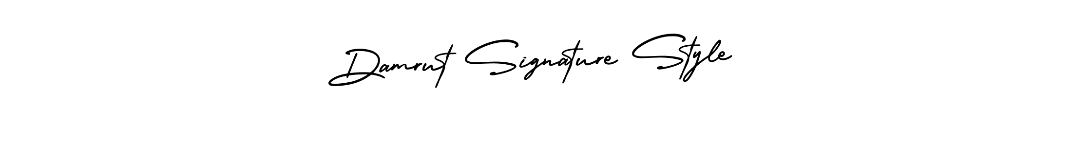 How to Draw Damrut Signature Style signature style? AmerikaSignatureDemo-Regular is a latest design signature styles for name Damrut Signature Style. Damrut Signature Style signature style 3 images and pictures png