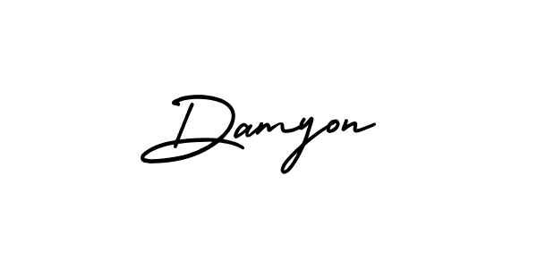 See photos of Damyon official signature by Spectra . Check more albums & portfolios. Read reviews & check more about AmerikaSignatureDemo-Regular font. Damyon signature style 3 images and pictures png