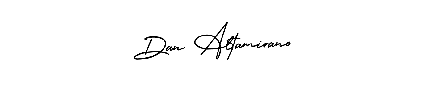 Create a beautiful signature design for name Dan Altamirano. With this signature (AmerikaSignatureDemo-Regular) fonts, you can make a handwritten signature for free. Dan Altamirano signature style 3 images and pictures png