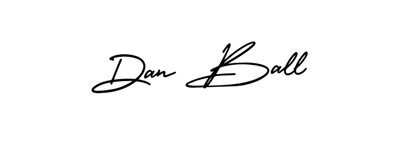 Dan Ball stylish signature style. Best Handwritten Sign (AmerikaSignatureDemo-Regular) for my name. Handwritten Signature Collection Ideas for my name Dan Ball. Dan Ball signature style 3 images and pictures png