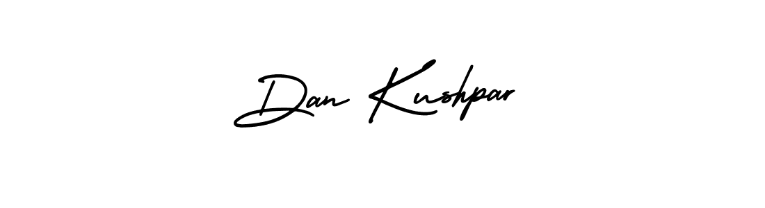 How to make Dan Kushpar name signature. Use AmerikaSignatureDemo-Regular style for creating short signs online. This is the latest handwritten sign. Dan Kushpar signature style 3 images and pictures png