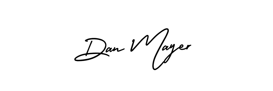 Use a signature maker to create a handwritten signature online. With this signature software, you can design (AmerikaSignatureDemo-Regular) your own signature for name Dan Mayer. Dan Mayer signature style 3 images and pictures png