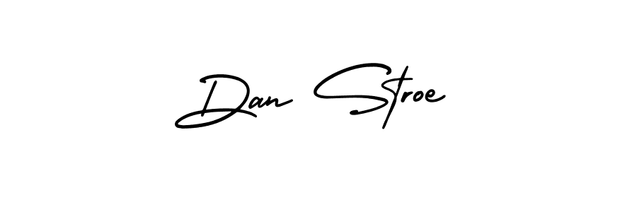 It looks lik you need a new signature style for name Dan Stroe. Design unique handwritten (AmerikaSignatureDemo-Regular) signature with our free signature maker in just a few clicks. Dan Stroe signature style 3 images and pictures png