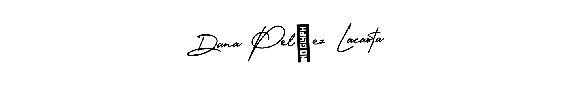 Design your own signature with our free online signature maker. With this signature software, you can create a handwritten (AmerikaSignatureDemo-Regular) signature for name Dana Peláez Lacasta. Dana Peláez Lacasta signature style 3 images and pictures png
