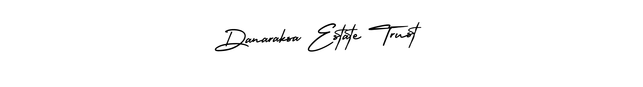Use a signature maker to create a handwritten signature online. With this signature software, you can design (AmerikaSignatureDemo-Regular) your own signature for name Danaraksa Estate Trust. Danaraksa Estate Trust signature style 3 images and pictures png