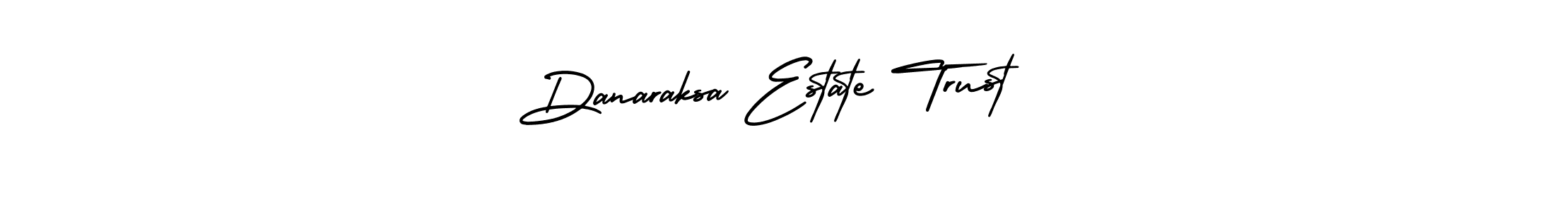 Design your own signature with our free online signature maker. With this signature software, you can create a handwritten (AmerikaSignatureDemo-Regular) signature for name Danaraksa Estate Trust. Danaraksa Estate Trust signature style 3 images and pictures png