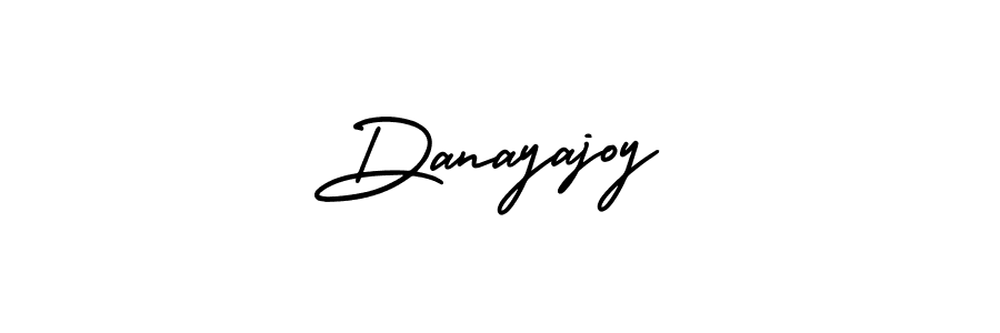 Create a beautiful signature design for name Danayajoy. With this signature (AmerikaSignatureDemo-Regular) fonts, you can make a handwritten signature for free. Danayajoy signature style 3 images and pictures png