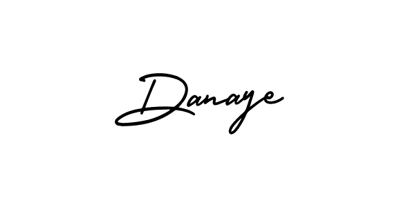 Make a beautiful signature design for name Danaye. With this signature (AmerikaSignatureDemo-Regular) style, you can create a handwritten signature for free. Danaye signature style 3 images and pictures png