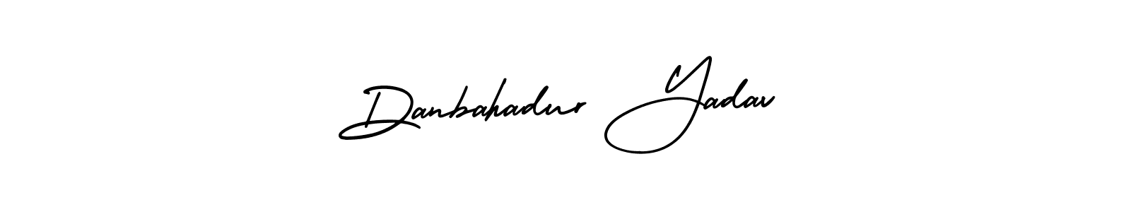 Also we have Danbahadur Yadav name is the best signature style. Create professional handwritten signature collection using AmerikaSignatureDemo-Regular autograph style. Danbahadur Yadav signature style 3 images and pictures png