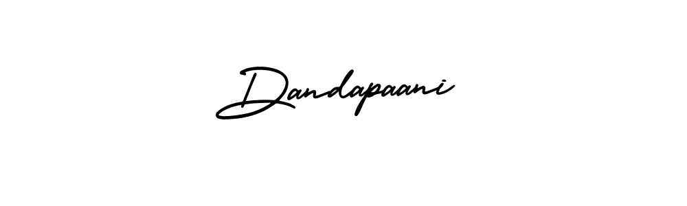 Use a signature maker to create a handwritten signature online. With this signature software, you can design (AmerikaSignatureDemo-Regular) your own signature for name Dandapaani. Dandapaani signature style 3 images and pictures png