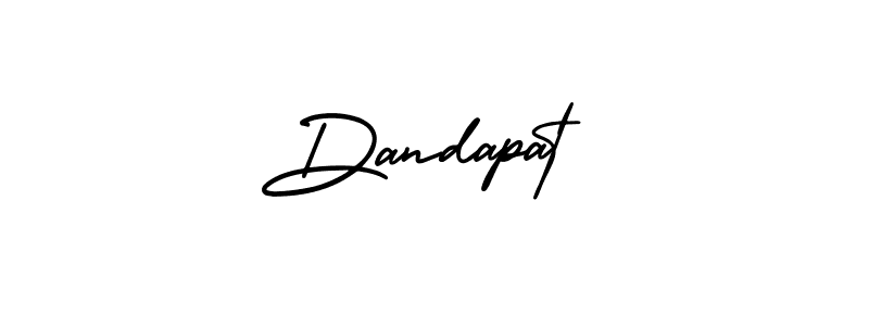 Dandapat stylish signature style. Best Handwritten Sign (AmerikaSignatureDemo-Regular) for my name. Handwritten Signature Collection Ideas for my name Dandapat. Dandapat signature style 3 images and pictures png