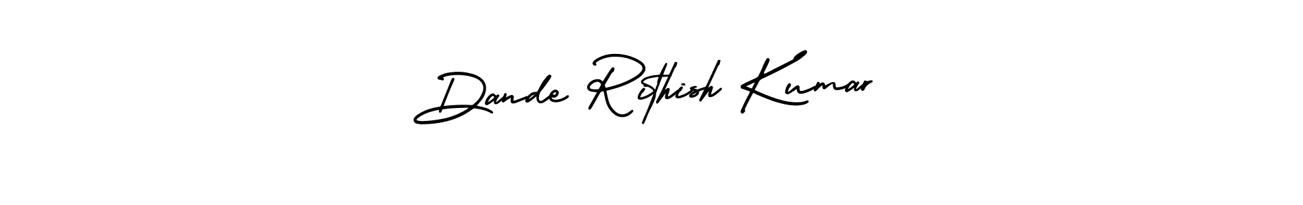 if you are searching for the best signature style for your name Dande Rithish Kumar. so please give up your signature search. here we have designed multiple signature styles  using AmerikaSignatureDemo-Regular. Dande Rithish Kumar signature style 3 images and pictures png