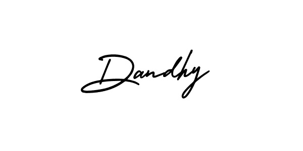It looks lik you need a new signature style for name Dandhy. Design unique handwritten (AmerikaSignatureDemo-Regular) signature with our free signature maker in just a few clicks. Dandhy signature style 3 images and pictures png