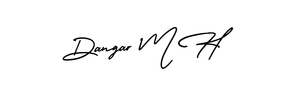 You can use this online signature creator to create a handwritten signature for the name Dangar M H. This is the best online autograph maker. Dangar M H signature style 3 images and pictures png