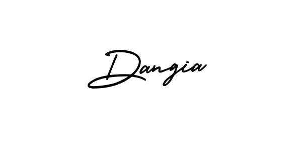 Also we have Dangia name is the best signature style. Create professional handwritten signature collection using AmerikaSignatureDemo-Regular autograph style. Dangia signature style 3 images and pictures png