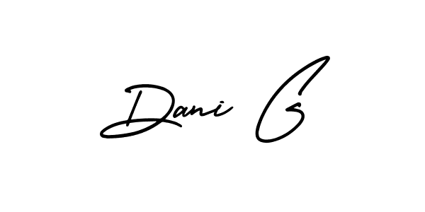 You can use this online signature creator to create a handwritten signature for the name Dani G. This is the best online autograph maker. Dani G signature style 3 images and pictures png