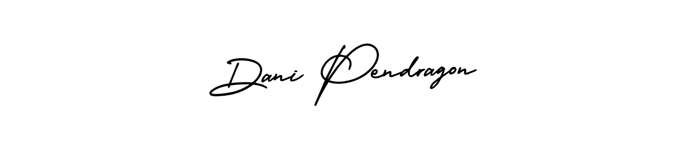 This is the best signature style for the Dani Pendragon name. Also you like these signature font (AmerikaSignatureDemo-Regular). Mix name signature. Dani Pendragon signature style 3 images and pictures png